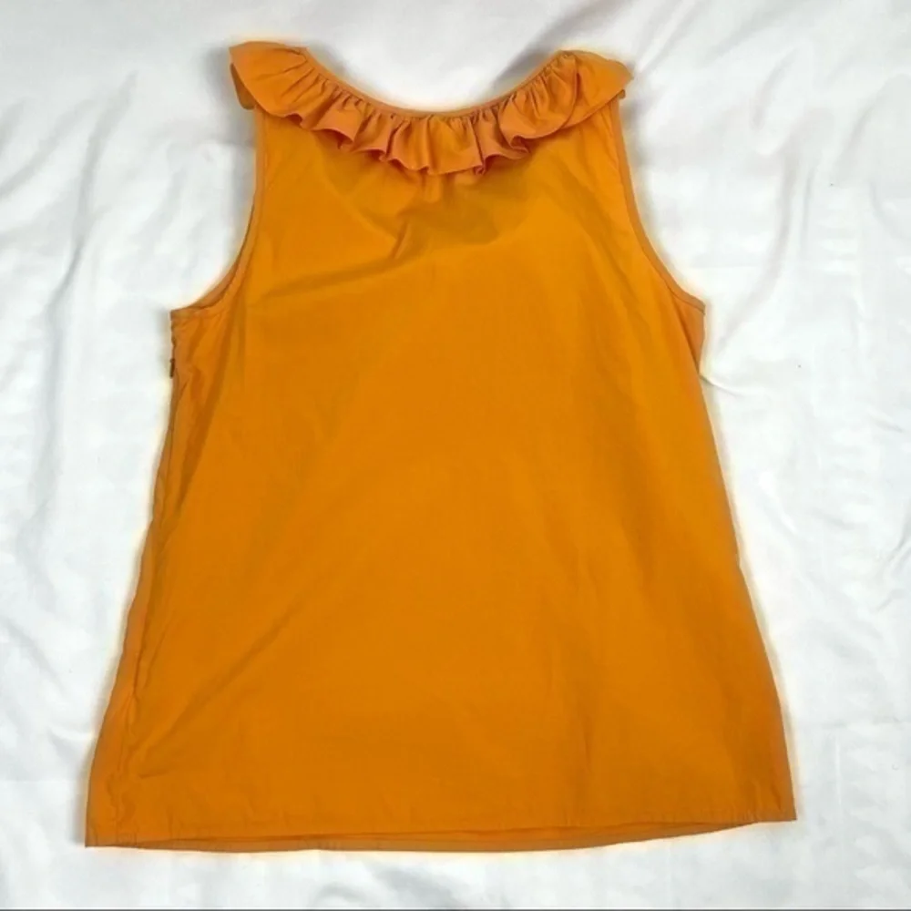 J.Crew Sleeveless Top Women Sz. 2 Orange